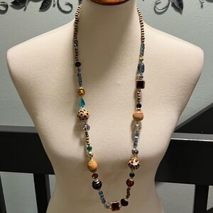 Premier DesignsStunning Multicolor Glass Beaded Necklace #PDNK1